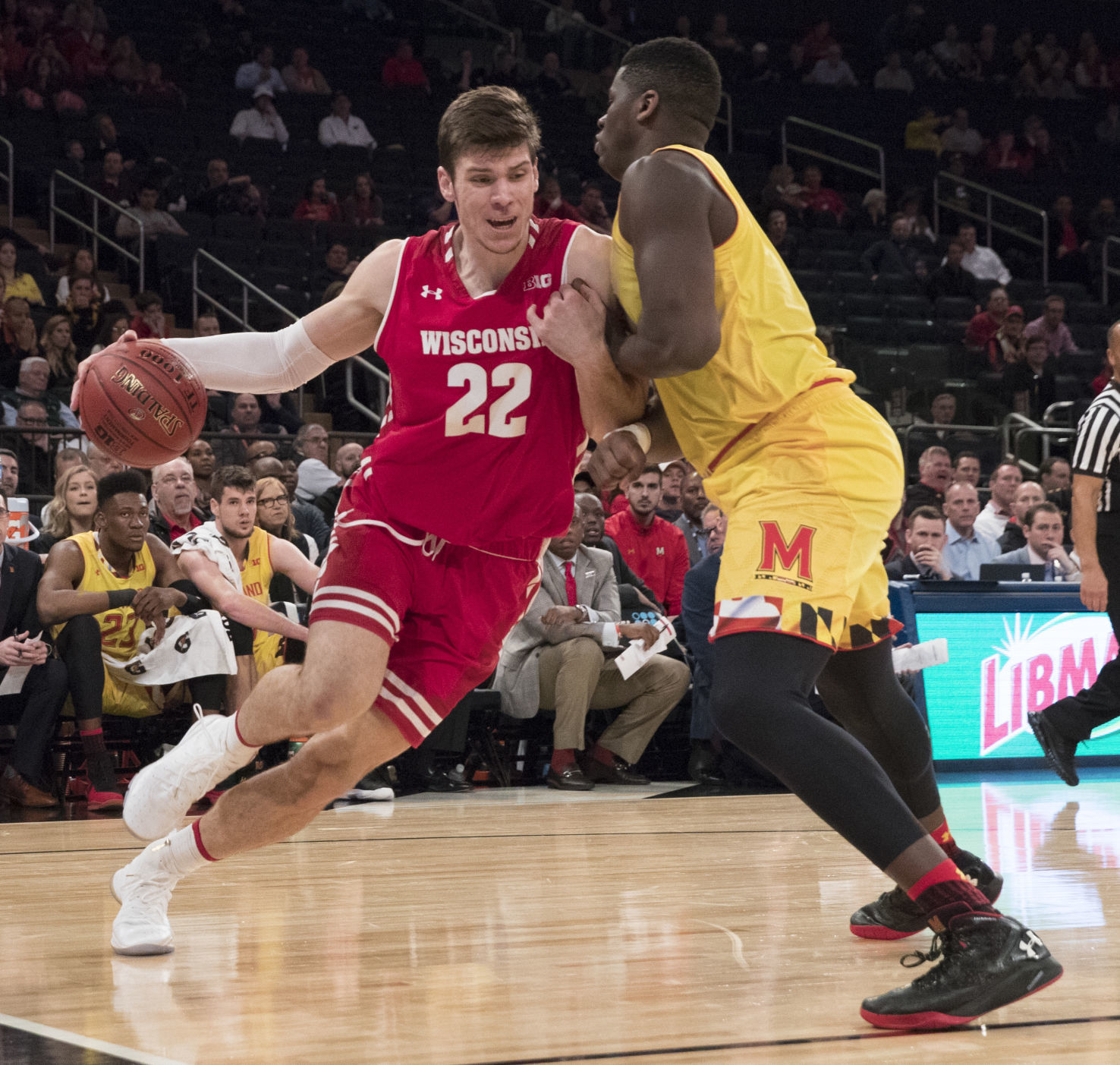 B10 Maryland Wisconsin Basketball